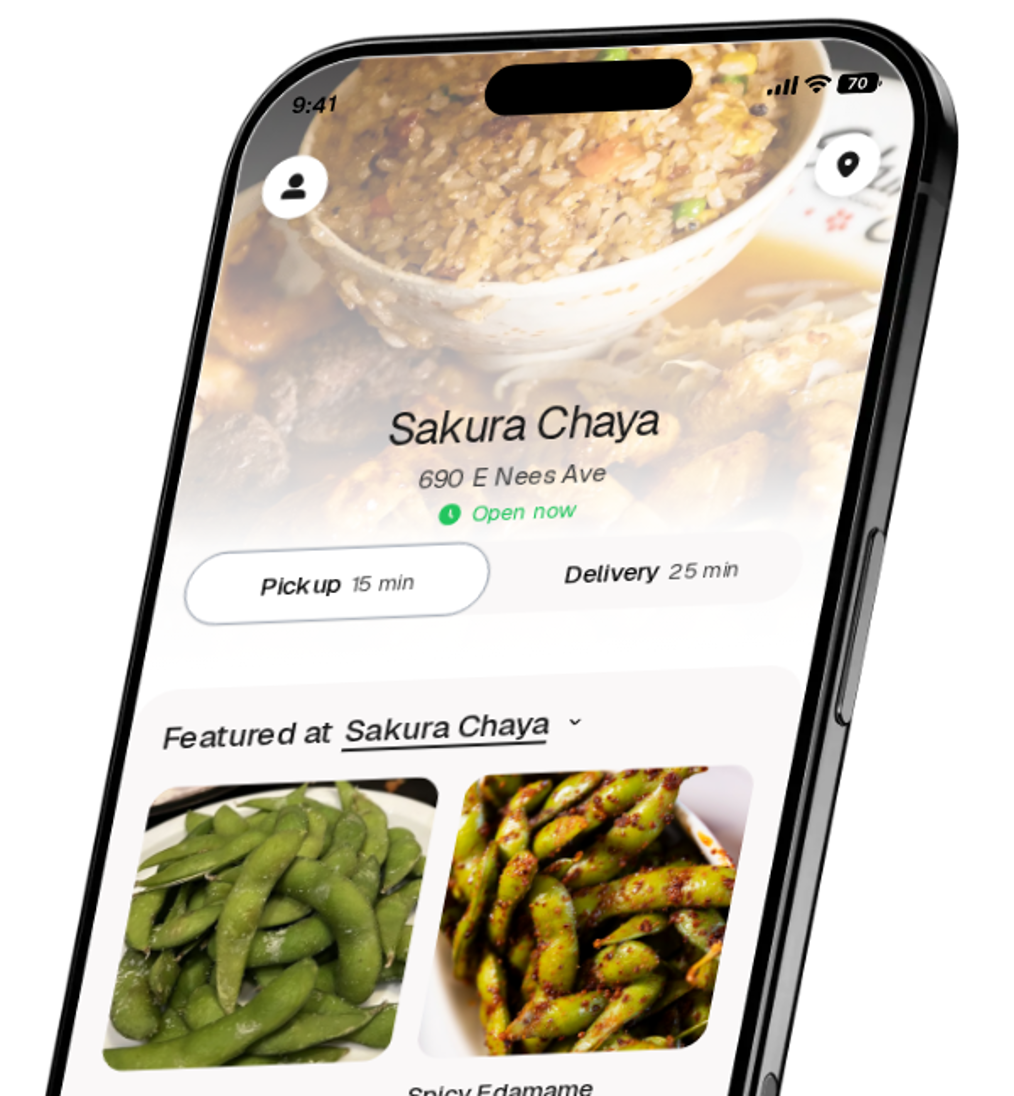 Sakura Chaya app preview