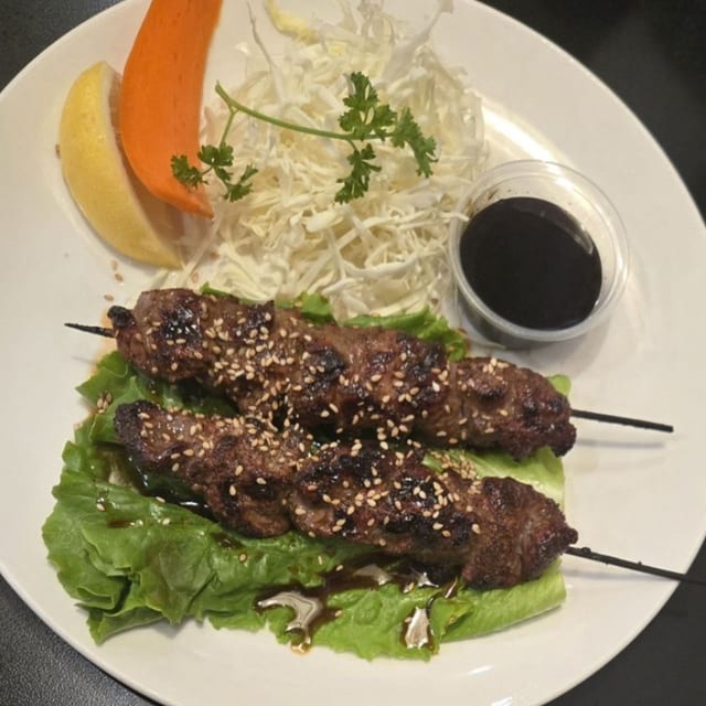 Beef Kushiyaki.