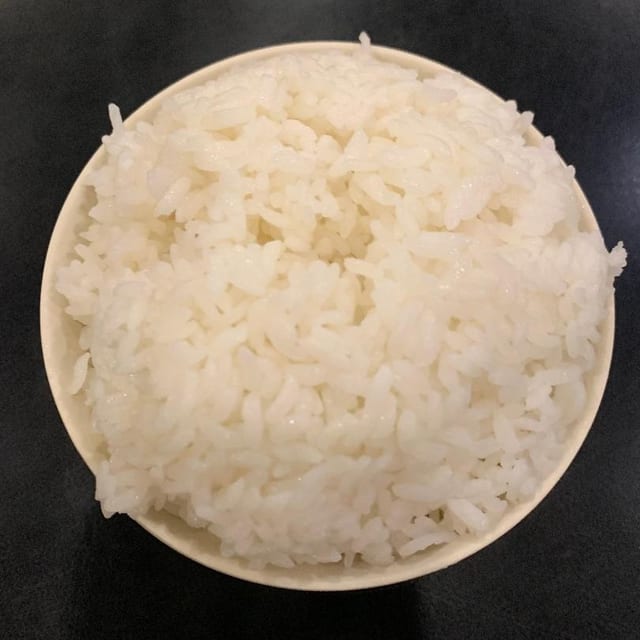 Steamed Rice.