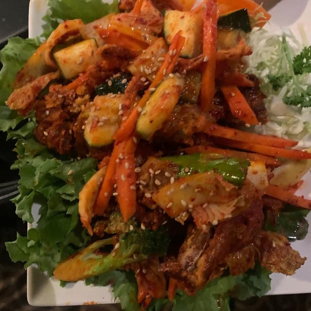 Spicy Soft Shell Crab.
