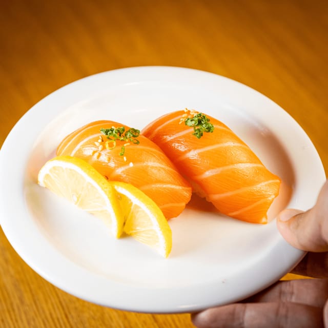 Salmon Nigiri.