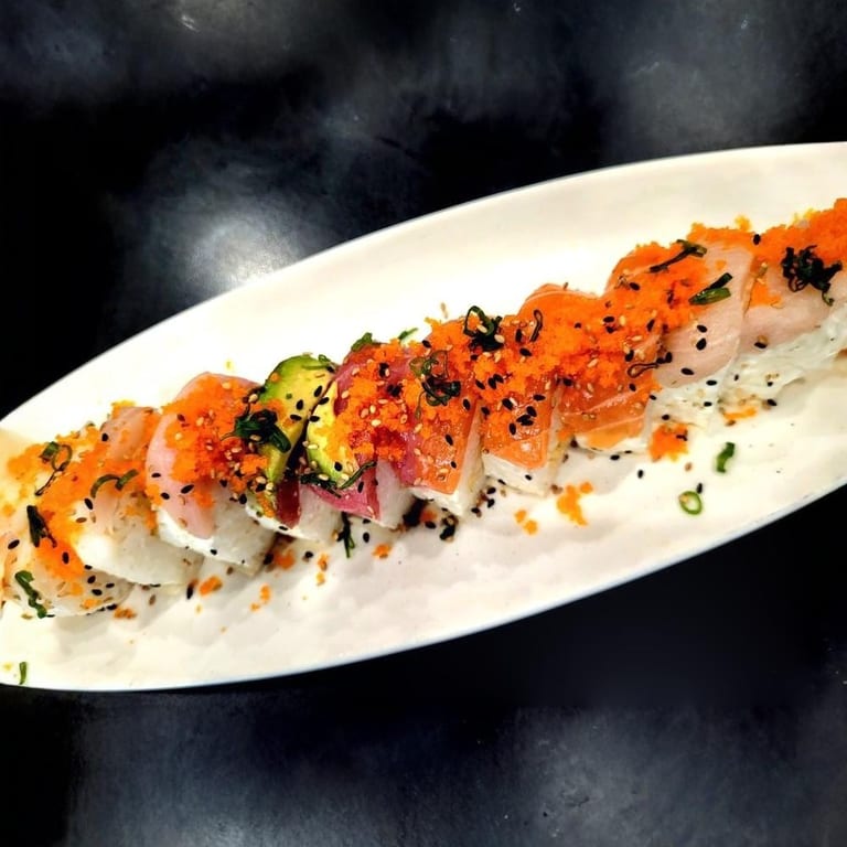 Delicious Rainbow Roll Experience