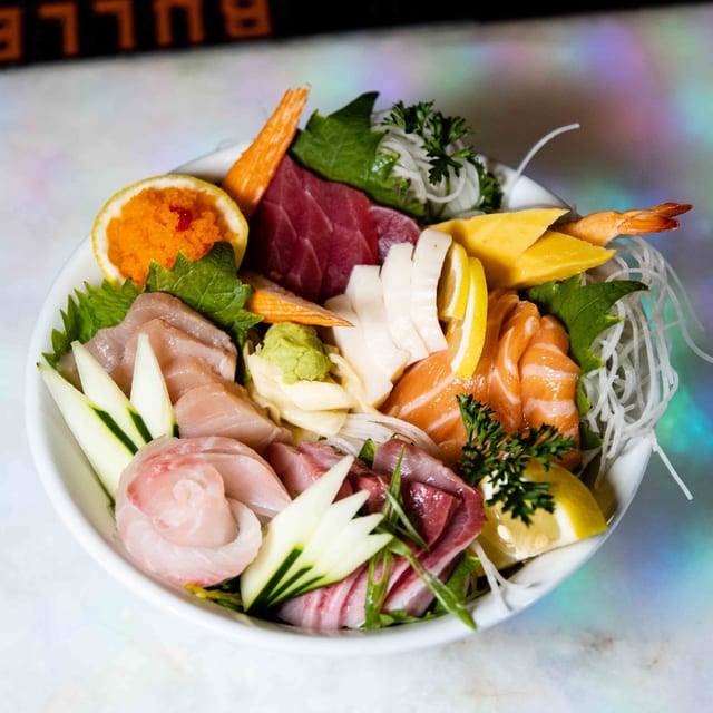 Chirashi Sushi - Dinner.