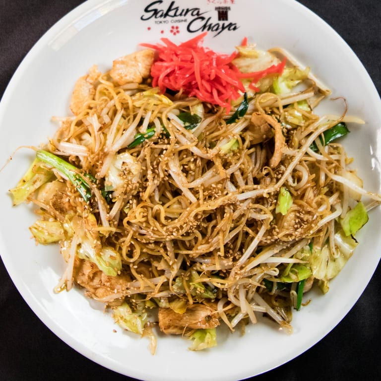 Delicious Yakisoba Awaits You